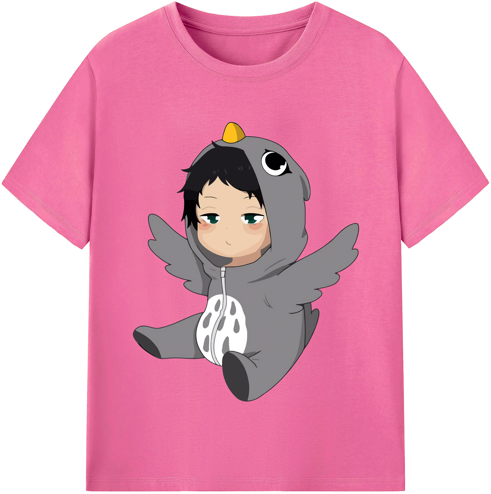 （画像用） ハイキュー!! Haikyu!! レディースカジュアルプリントTシャツ（綿100％）